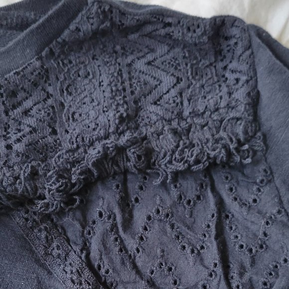 Dark Navy long sleeved sweatshirt - Picture 4 of 4